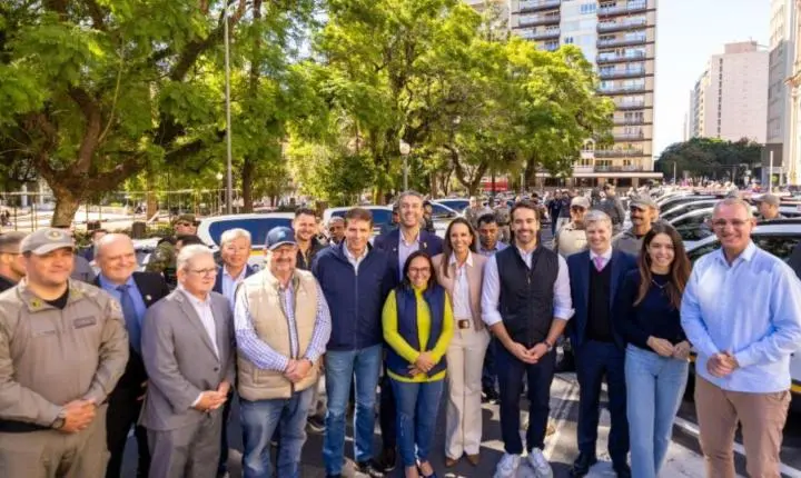 Brigada Militar recebe 30 novas viaturas do Governo do Estado