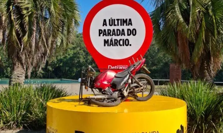 Campanha de alerta do DetranRS sobre riscos no trânsito leva intervenções urbanas para o interior do Estado