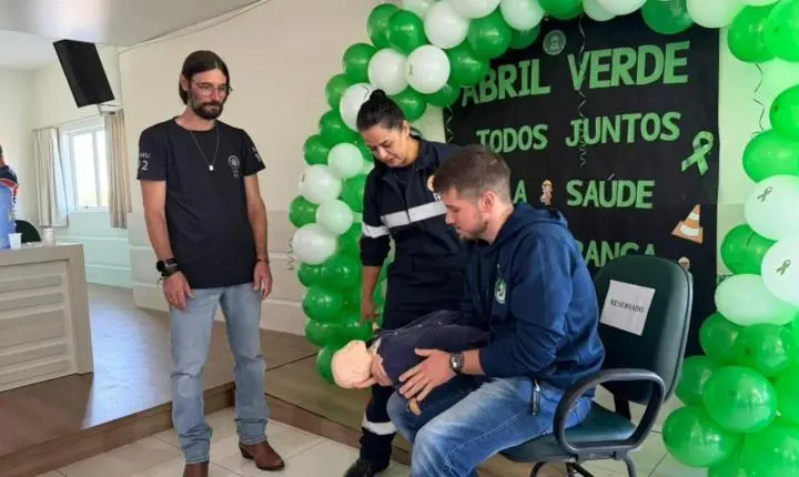 Capacitação em primeiros socorros fortalece a segurança nas escolas de educação infantil de Tramandaí