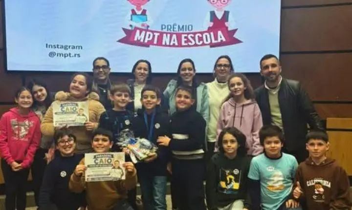 CARAÁ É DESTAQUE NO PRÊMIO MPT NA ESCOLA 2026!
