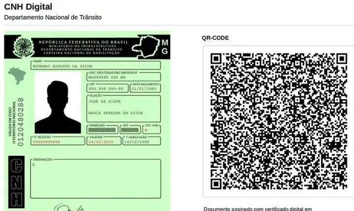 Carteira de Habilitação Definitiva pode ser solicitada pela internet