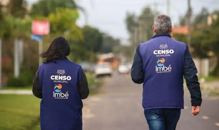 Censo Municipal de Imbé avança com recenseadores atuando também aos finais de semana e feriados