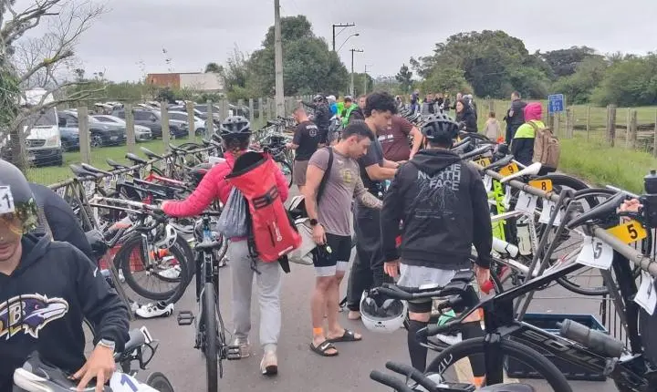 CENTENAS DE ATLETAS PARTICIPAM DA 3ª ETAPA DO CIRCUITO TRISUL DE TRIATHLON EM OSÓRIO