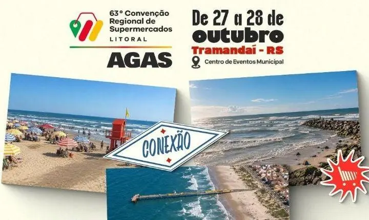 Convenção AGAS de Tramandaí inicia nesta terça-feira (27) com projeção de R$ 20 milhões em negócios