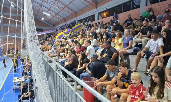 Copa Osório de Futsal encerra com ginásio lotado em noite de espetáculo esportivo