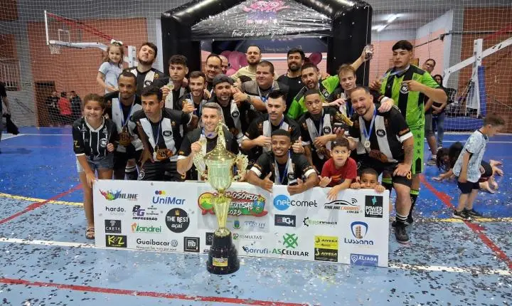 Copa Osório de Futsal encerra com ginásio lotado em noite de espetáculo esportivo