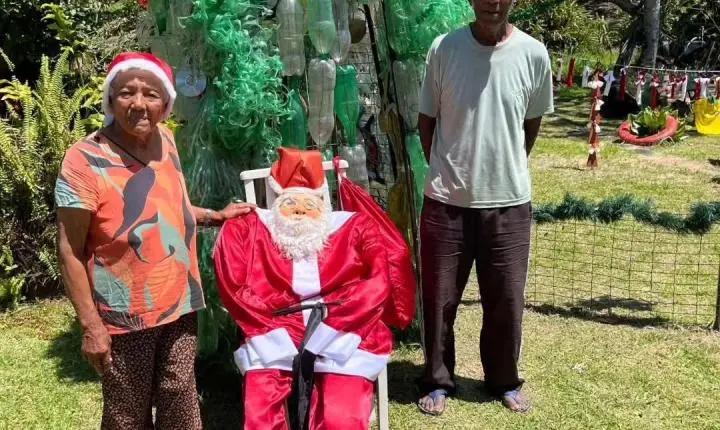 Decoração sustentável conquista a maior nota do Concurso de Natal em Osório