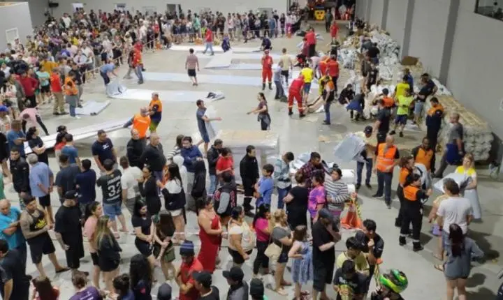 Defesa Civil estadual apoia cidade de Erechim após danos decorrentes de queda de granizo