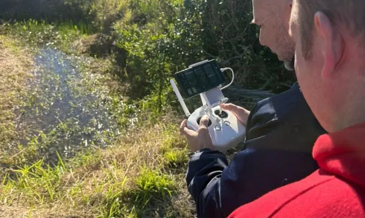 Defesa Civil realiza vistoria com drone para reforçar prevenção a alagamentos