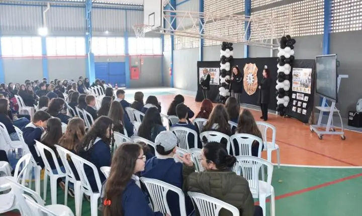 EMEF Manoel Mendes de Imbé recebe o Programa Galera do Bem