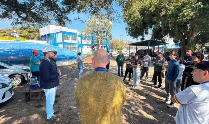 Estudantes surdos participam de visita inclusiva à Estação de Tratamento de Água em Osório
