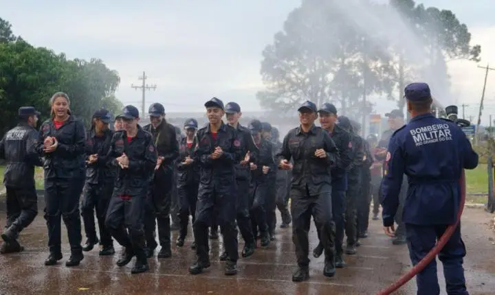 Formatura da turma de Bombeiros Mirins em Santo Antônio da Patrulha aconteceu no último domingo