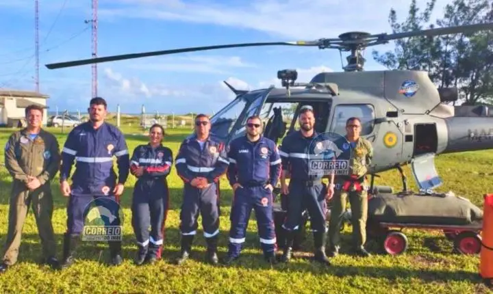 GESTANTE É RESGATADA EM CRUZEIRO INTERNACIONAL NO LITORAL NORTE