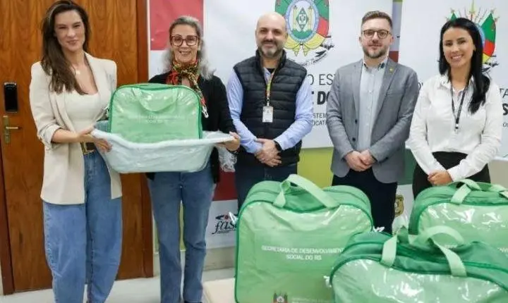 Governo do Estado destina 114 kits de maternidade do Programa Mãe Gaúcha a mulheres privadas de liberdade
