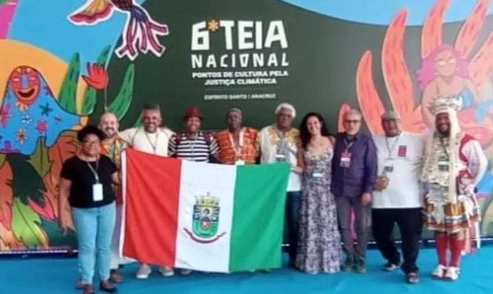 Grupo Maçambique de Osório representa o município no Encontro Nacional de Pontos de Cultura em Espírito Santo