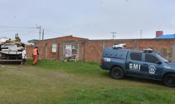 Guarda Municipal de Imbé faz operação de vistoria em área de ocupação irregular