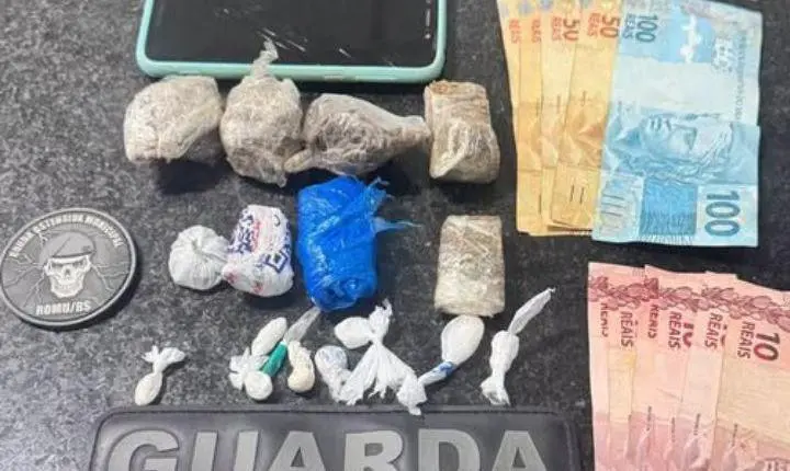 GUARDA MUNICIPAL DE IMBÉ PRENDE HOMEM POR TRÁFICO DE DROGAS E RESISTÊNCIA 