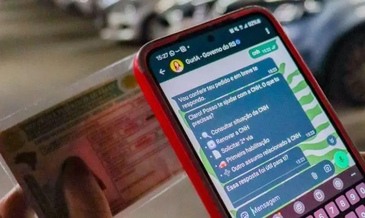 GurIA amplia serviços pelo WhatsApp e possibilita ligações para números de emergência diretamente na conversa pelo aplicativo