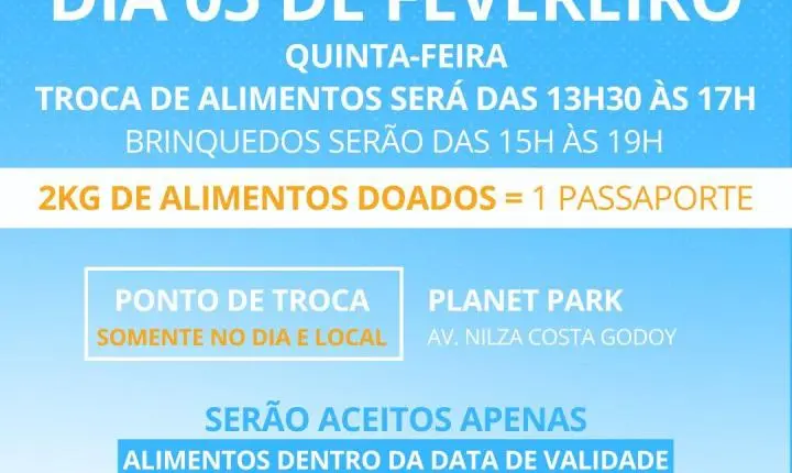 Hoje é dia de Parque Solidário em Imbé