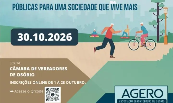 II Seminário Municipal de Envelhecimento e Longevidade debate os desafios das políticas públicas para uma sociedade que vive mais