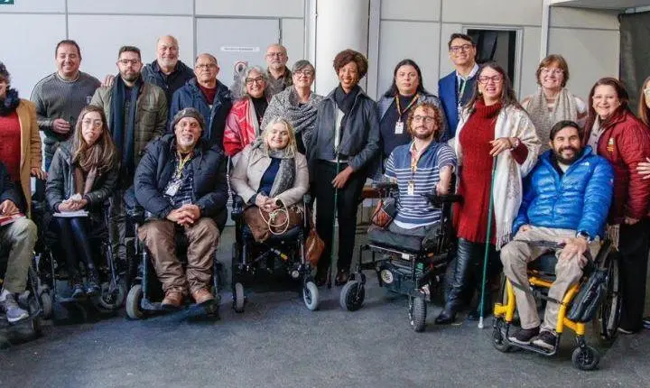 Imbé esteve presente na apresentação do novo programa Viver Sem Limites