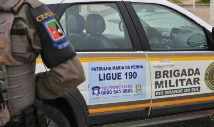 🚨 Imbé: homem é preso após ameaçar companheira com faca enquanto segurava criança