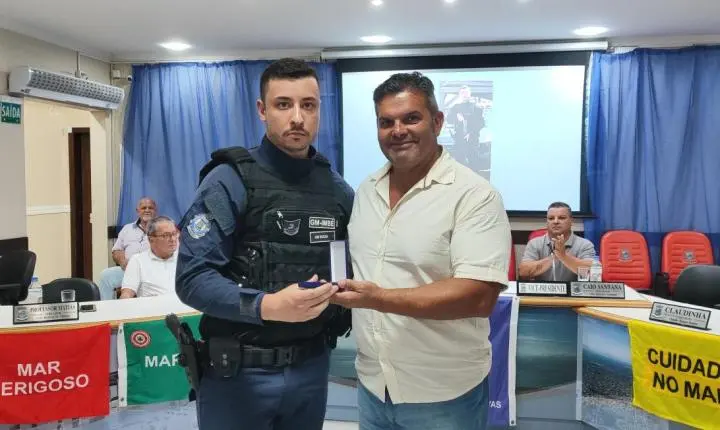 Imbé homenageia forças de segurança, em sessão solene da 9ª Operação Verão 2026