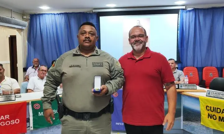 Imbé homenageia forças de segurança, em sessão solene da 9ª Operação Verão 2026