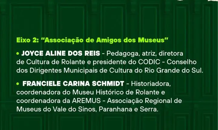 📝 Inscrições abertas para o 3º Encontro Regional de Museus em Santo Antônio da Patrulha!