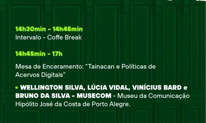 📝 Inscrições abertas para o 3º Encontro Regional de Museus em Santo Antônio da Patrulha!