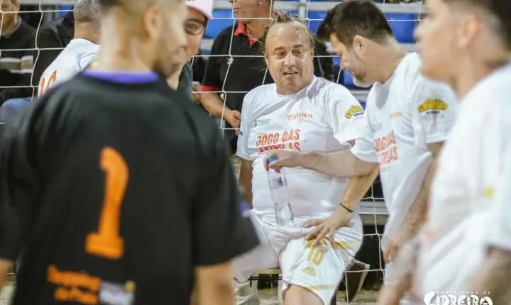 Jogo das Estrelas reuniu esporte, música e solidariedade em uma grande noite em Cidreira.