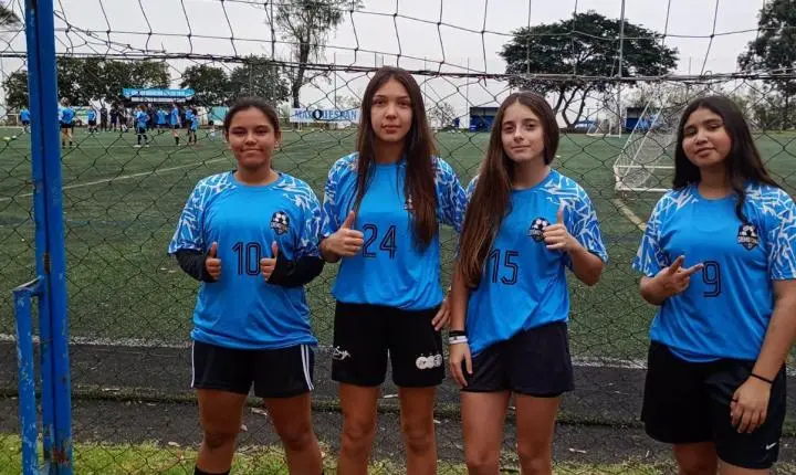 Meninas de projetos esportivos de Imbé são selecionadas para período de avaliação no Grêmio