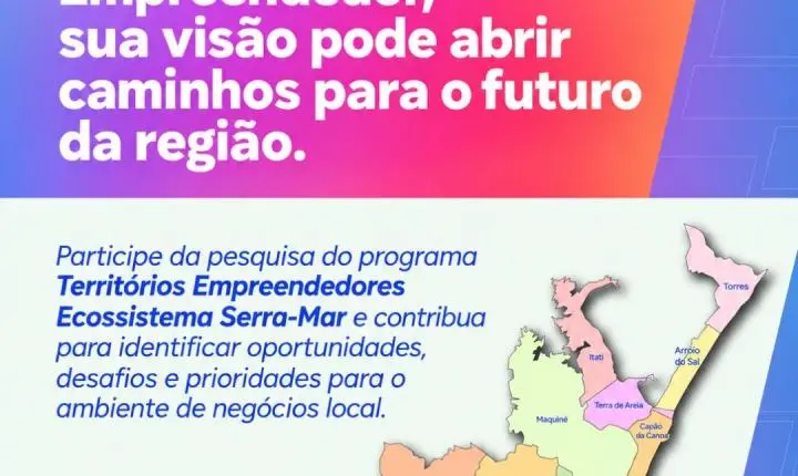 Município de Osório participa do projeto territórios empreendedores do Sebrae