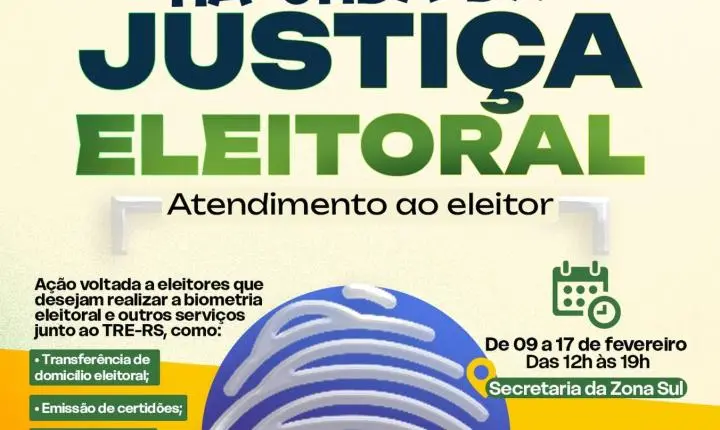 Na Onda da Justiça Eleitoral: atendimento ao eleitor em Tramandaí