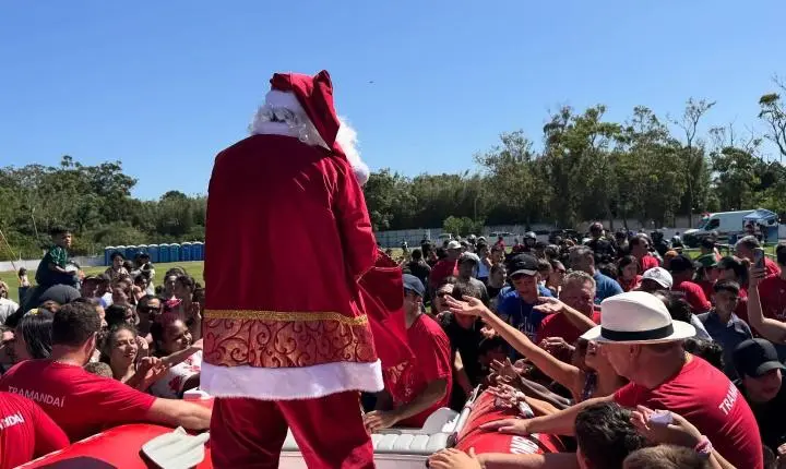 Natal Solidário de Tramandaí encantou milhares de crianças 