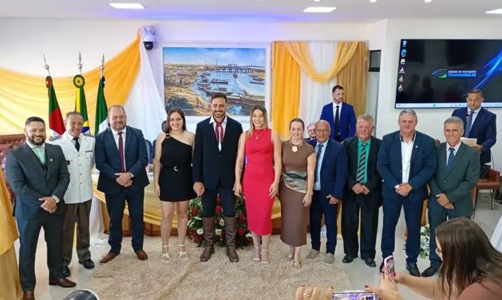 Nova Mesa Diretora da Câmara de Vereadores de Tramandaí toma posse para o exercício de 2026