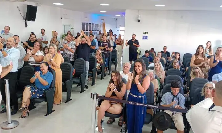 Nova Mesa Diretora da Câmara de Vereadores de Tramandaí toma posse para o exercício de 2026