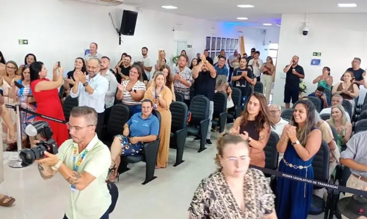 Nova Mesa Diretora da Câmara de Vereadores de Tramandaí toma posse para o exercício de 2026