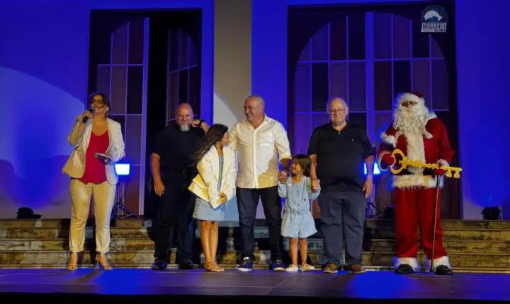 O GRANDE NATAL RESGATA A ALEGRIA DE FESTEJAR O NATAL DOS BONS VENTOS NA PRAÇA DA CATEDRAL EM OSÓRIO