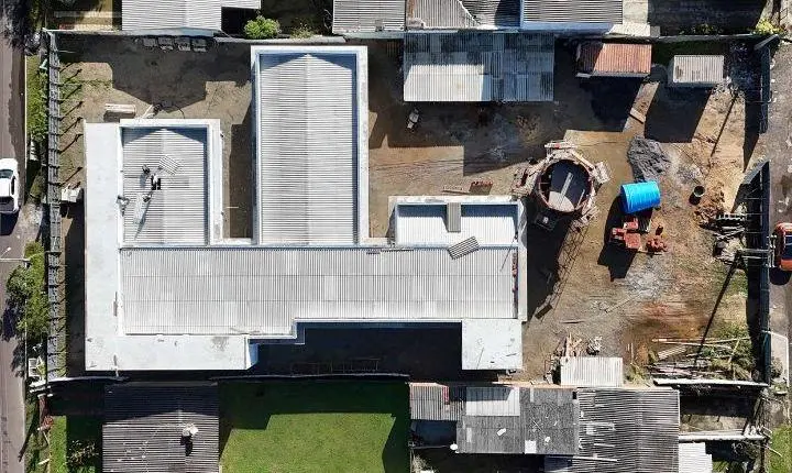Obra da UBS Centro de Imbé segue em evolução