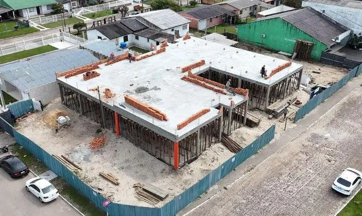  Obras do novo CAPS em Albatroz em Imbé estão em andamento