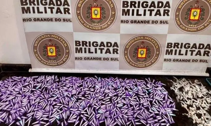 Operação prende homem e mulher suspeitos de tráfico de drogas em Cidreira