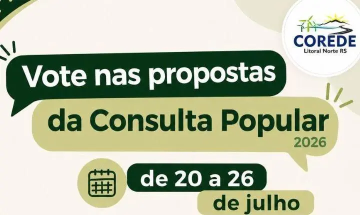 Período de votação para Consulta Popular 2026 segue até domingo