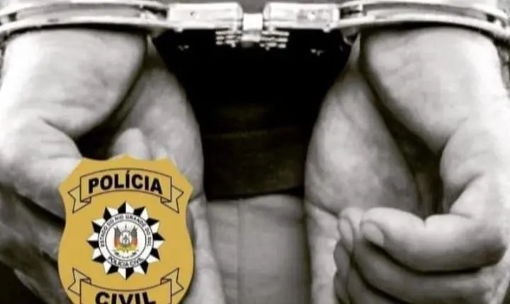 POLÍCIA CIVIL CUMPRE MANDADO DE PRISÃO E DE BUSCA E APREENSÃO EM MOSTARDAS