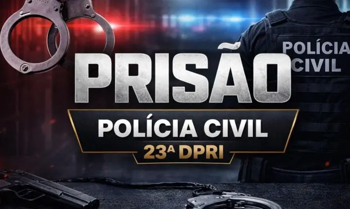 POLÍCIA CIVIL PRENDE FORAGIDO PELO CRIME DE ESTUPRO DE VULNERÁVEL EM CAPÃO DA CANOA