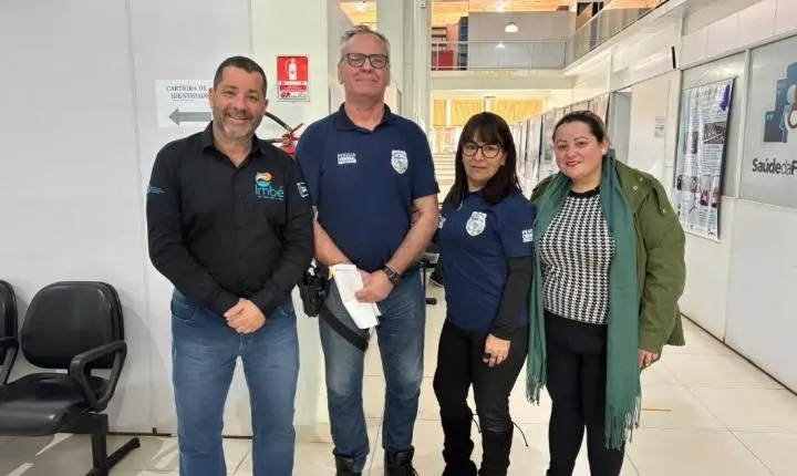 Posto de Identificação de Imbé recebe visita de representantes do IGP