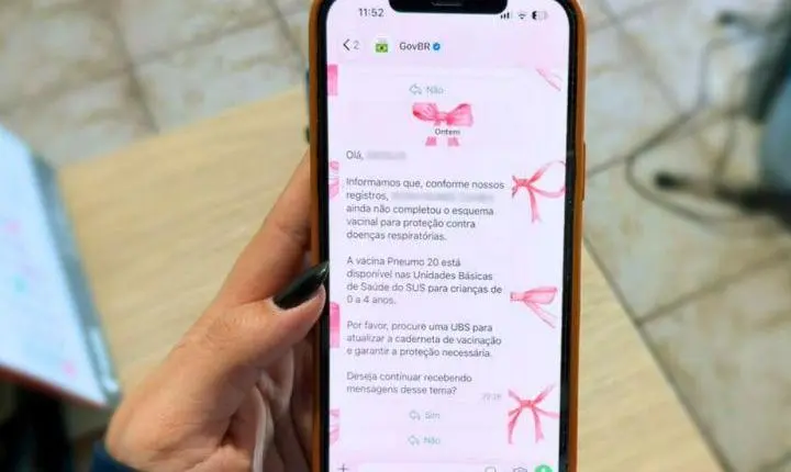  Prefeitura de Imbé esclarece dúvidas sobre notificações do Gov.br referentes à vacina Pneumo 20