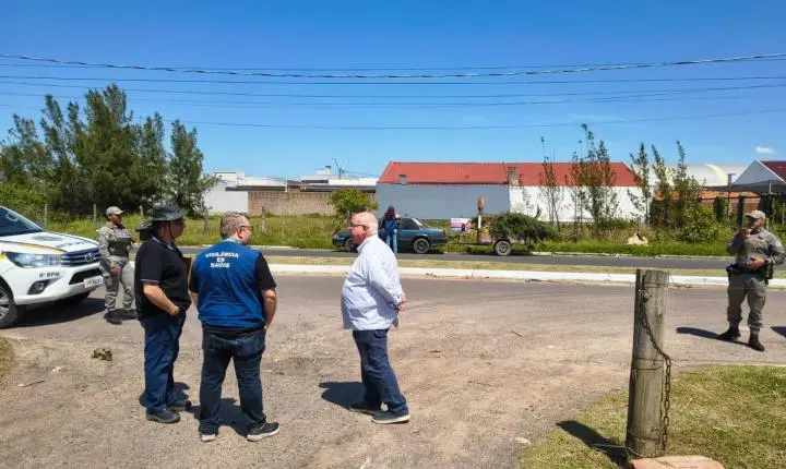 Prefeitura de Osório fecha depósito de resíduos localizado em Atlântida Sul