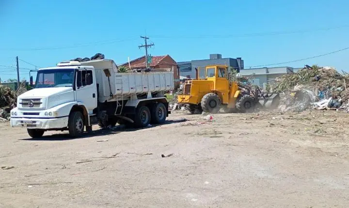 Prefeitura de Osório fecha depósito de resíduos localizado em Atlântida Sul