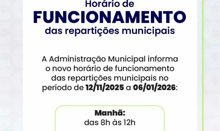 🕒🏛️Prefeitura De Osório Vai Ampliar O Horário De Atendimento Até Janeiro